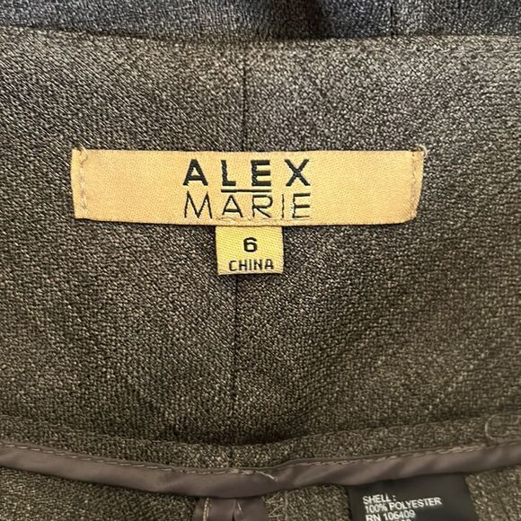 Alex Marie brown dress pants Size 6 - Picture 6 of 8